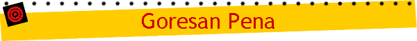 Goresan Pena